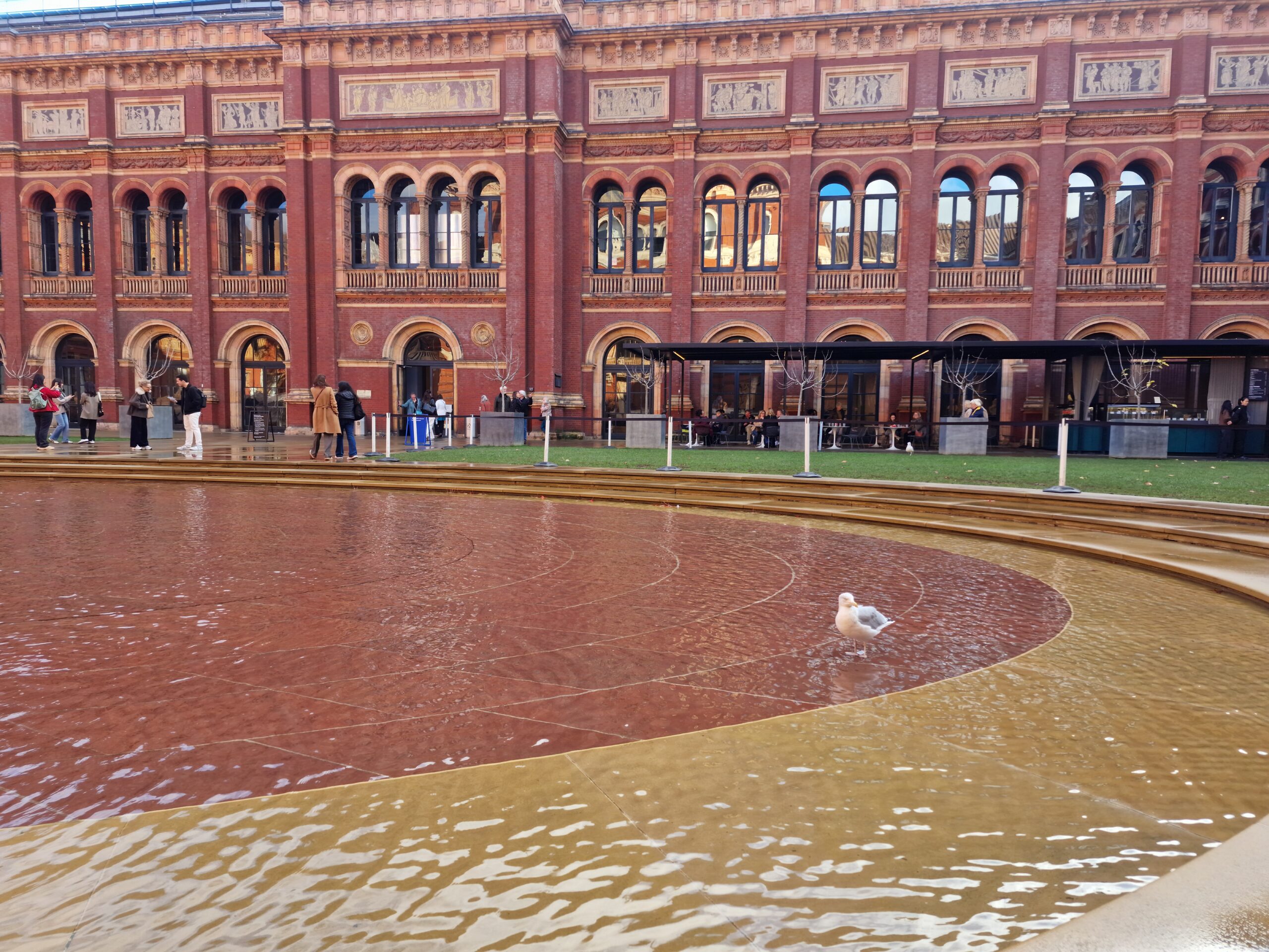 Bird at the V&A (temporary file)