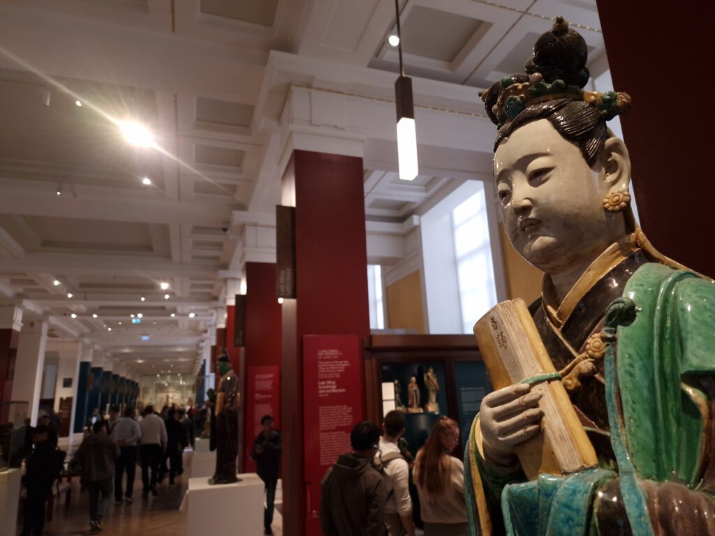 'Ming dynasty statue, British Museum, 2025', Rob Declerck