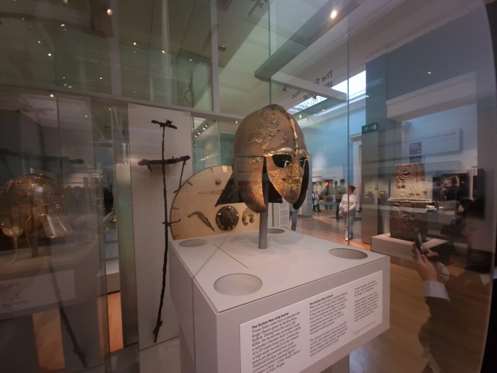 'Sutton Hoo mask, British Museum, 2025', Rob Declerck